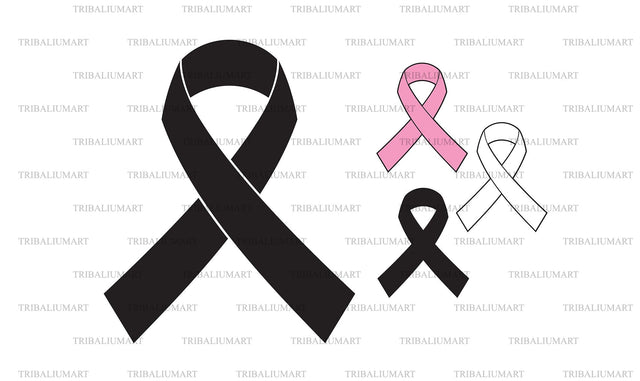 Awareness Ribbon SVG TribaliumArtSF 