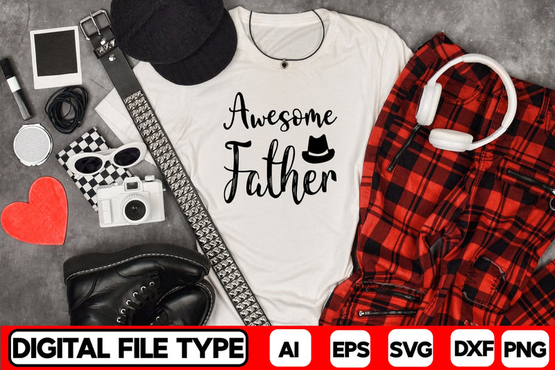 Awesome Father SVG CraftlabSvg29 
