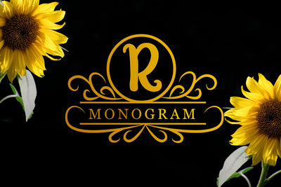 Awesome Monogram Font LetterdayStudio 