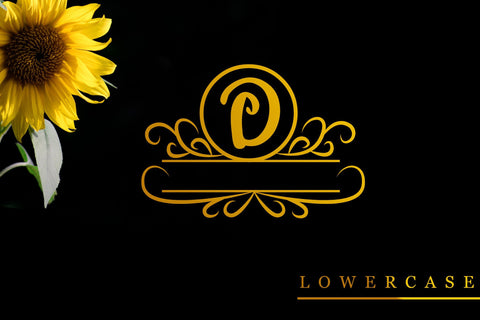 Awesome Monogram Font LetterdayStudio 