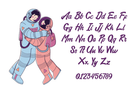 Awesome Planet Font (Craft Fonts, Cricut Fonts, Crafter Fonts) Font Jupiter Studio Fonts 