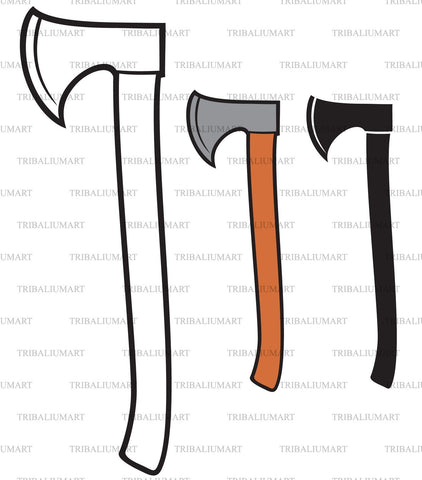 Axe SVG TribaliumArtSF 