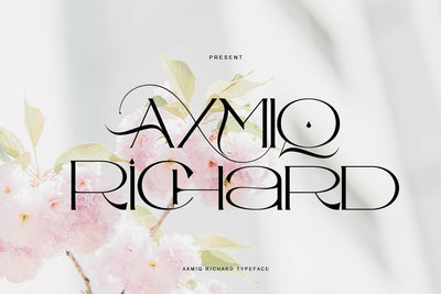 Axmiq Richard Font JH-CreativeFont 