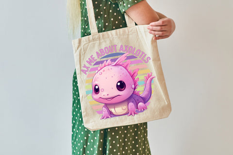 Axolotl Sublimation Bundle Sublimation Regulrcrative 