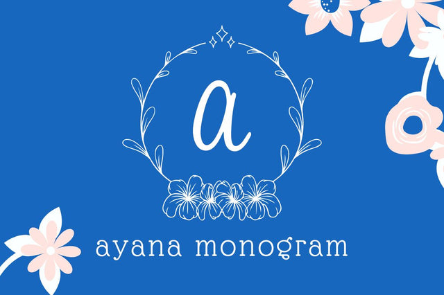 Ayana Monogram Font Attype studio 