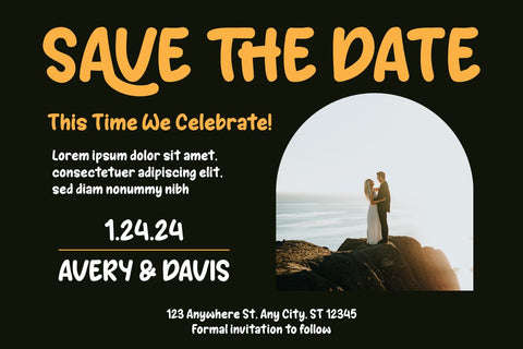 AYARA | Handwritten Display Font twinletter 