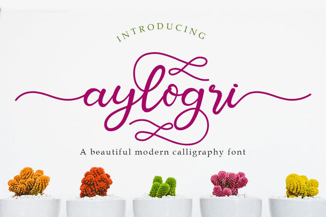 Aylogri Font Madatype Studio 