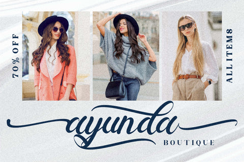 ayunda Font Letterena Studios 