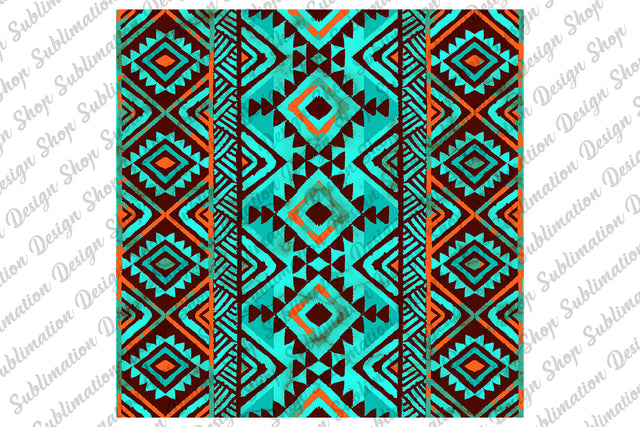 Aztec Pattern Png, Aztec Background Png, Aztec Digital Paper Png, Turquoise Aztec Png, Aztec Png, Western Png, Sublimation Designs Downloads Sublimation SublimationDesignShop 