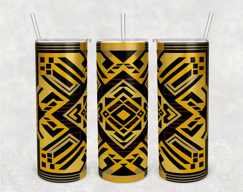 Aztec Pattern Tumbler Wraps Bundle, 20 Oz Skinny Tumbler Aztec Sublimation Designs, Aztec Pattern Tumbler Sublimation PNG, 10 Designs Sublimation HappyDesignStudio 