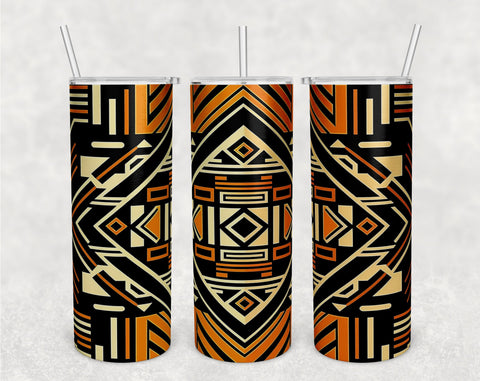 Aztec Pattern Tumbler Wraps Bundle, 20 Oz Skinny Tumbler Aztec Sublimation Designs, Aztec Pattern Tumbler Sublimation PNG, 10 Designs Sublimation HappyDesignStudio 