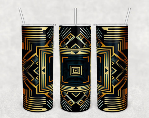 Aztec Pattern Tumbler Wraps Bundle, 20 Oz Skinny Tumbler Aztec Sublimation Designs, Aztec Pattern Tumbler Sublimation PNG, 10 Designs Sublimation HappyDesignStudio 