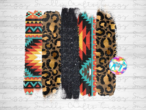 Aztec Sublimation Brush Strokes - PNG and JPG files Sublimation Twiggy Smalls Crafts 