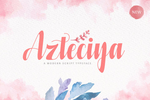 Azteciya - Handwritten Font Font StringLabs 