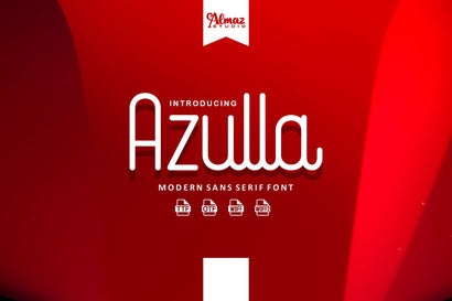 Azulla Font Almaz Studio™ 