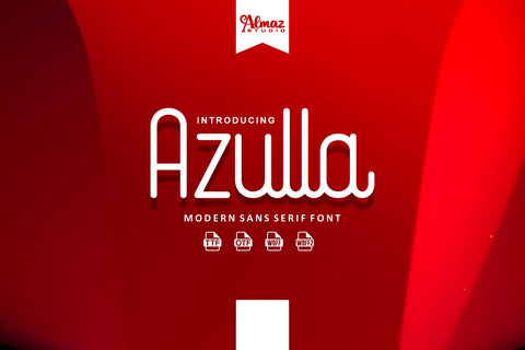 Azulla Font Almaz Studio™ 