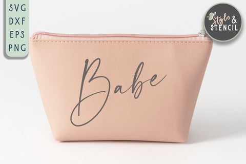 Babe SVG | Babe | Babe Shirt SVG Style and Stencil 