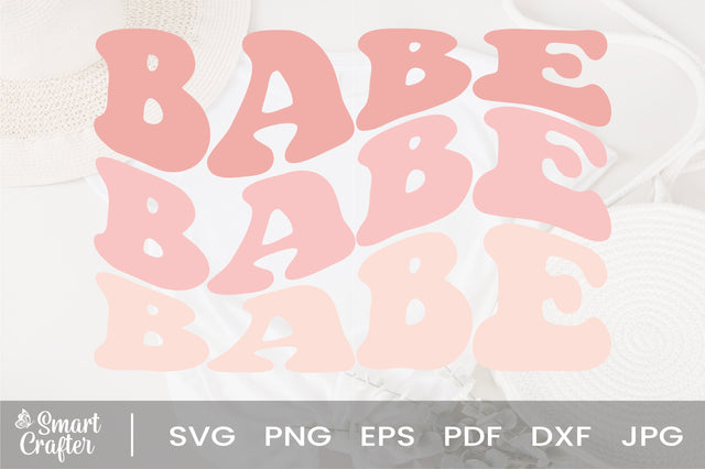 Babe Svg, Bachelorette Svg, Retro Babe SVG, Cute Girl Svg, Download File Digital, Svg File SVG Fauz 