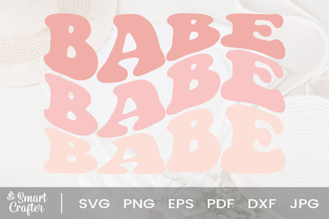 Babe Svg, Bachelorette Svg, Retro Babe SVG, Cute Girl Svg, Download File Digital, Svg File SVG Fauz 