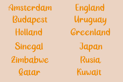 Babie Font twinletter 