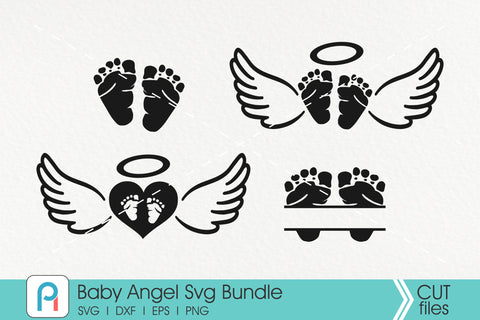 Baby Angel Svg Bundle SVG Pinoyart Kreatib 