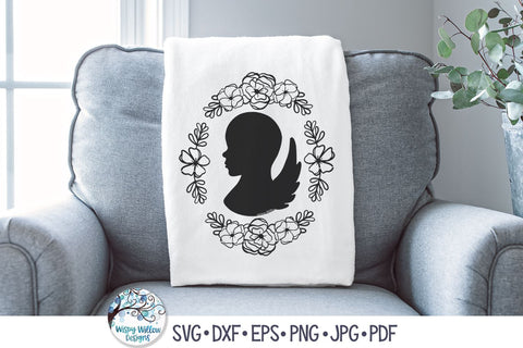 Baby Angel SVG SVG Wispy Willow Designs 