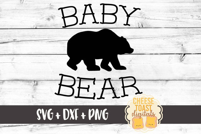 Baby Bear SVG Cheese Toast Digitals 
