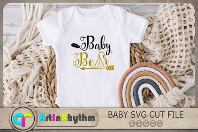Baby Bear Svg, Newborn Baby Svg, Baby Svg, Baby Quotes Svg SVG Artinrhythm shop 