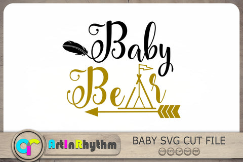 Baby Bear Svg, Newborn Baby Svg, Baby Svg, Baby Quotes Svg SVG Artinrhythm shop 