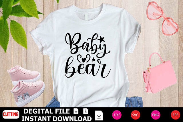 Baby Bear SVG Shahin alam 