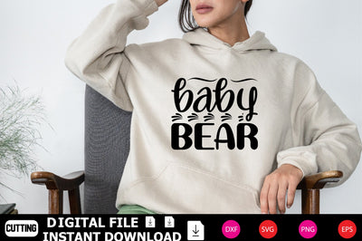 Baby Bear SVG Shahin alam 