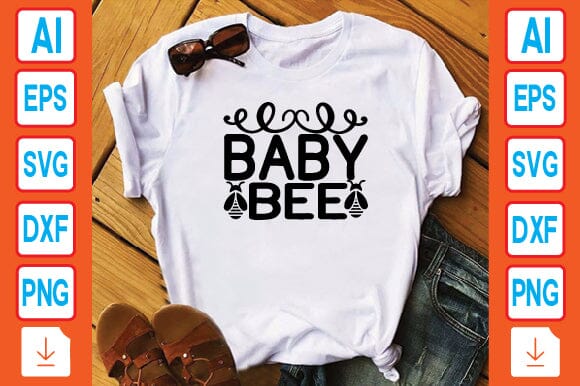 Baby Bee SVG Craftlabsvg24 