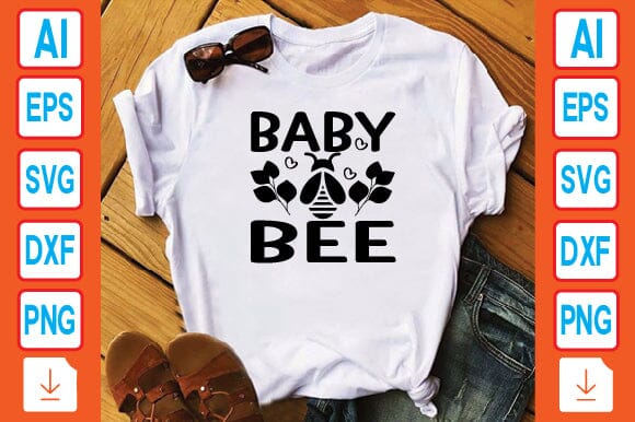 Baby Bee SVG Craftlabsvg24 