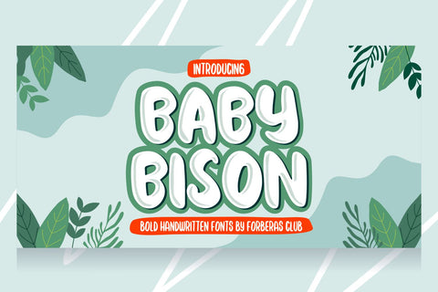Baby Bison Font Forberas 