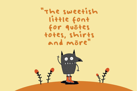 Baby Blooming Font Wildan Type 