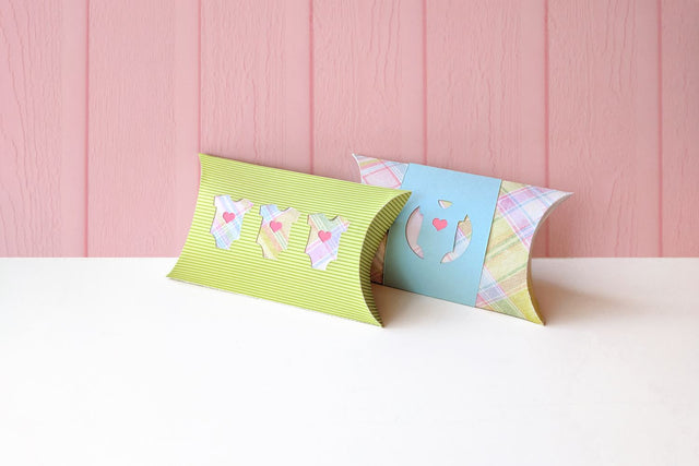 Baby Bodysuit Pillow Box SVG Risa Rocks It 