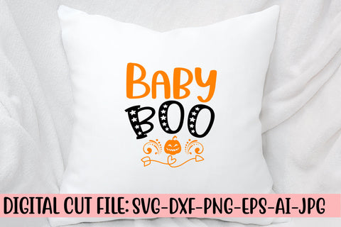 Baby Boo SVG Design SVG Syaman 
