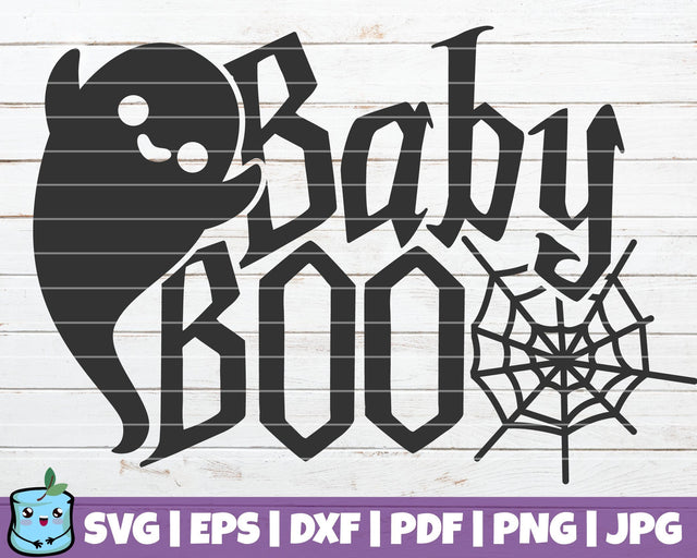Baby Boo SVG MintyMarshmallows 