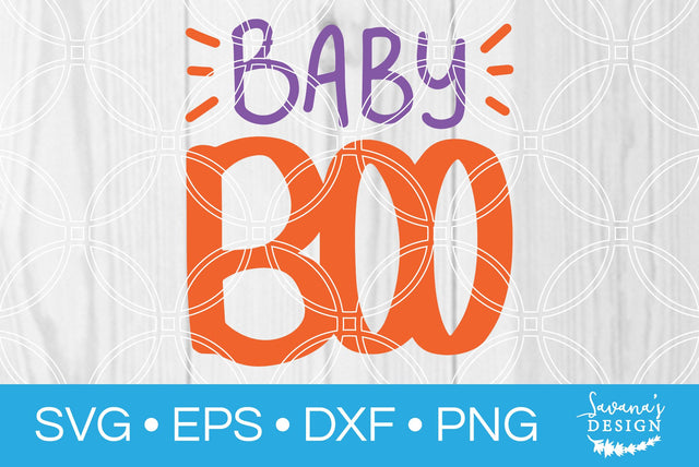 Baby Boo SVG SavanasDesign 
