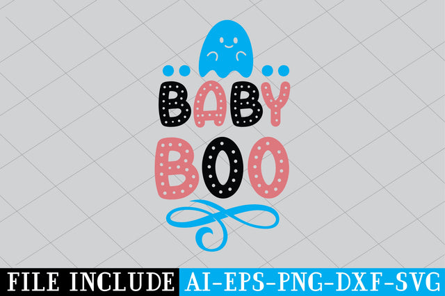 Baby Boo SVG SVG Creativeart88 