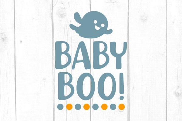 Baby Boo Svg SVG cricutfilesmg 
