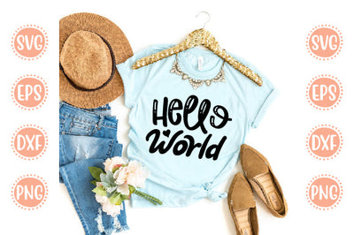 Baby Born Svg Design Hello World SVG SH_Tee store 