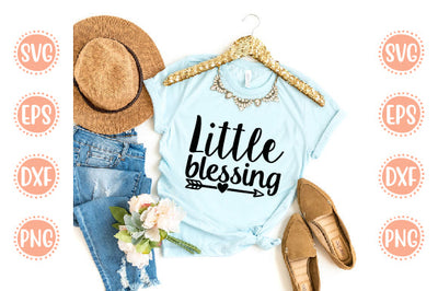 Baby Born Svg Design Little Blessing SVG SH_Tee store 