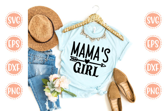 Baby Born Svg Design Mama's Girl SVG SH_Tee store 