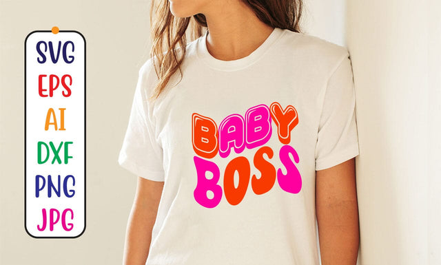 Baby Boss Retro SVG SVG Syaman 