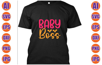 Baby Boss SVG Cut File SVG Syaman 