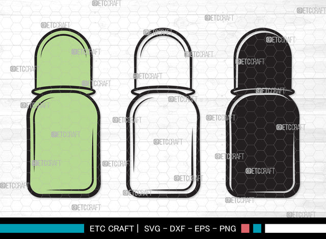 Baby Bottle Clipart SVG | Milk Bottle Svg | Baby Bottle Svg | Newborn Svg | Baby Bottle Clipart SVG ETC Craft 