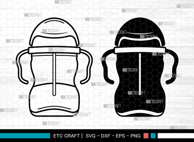 Baby Bottle SVG, Milk Bottle svg, New Baby Svg, Newborn Svg, Infant Baby Svg, Baby Bottle Svg SVG ETC Craft 