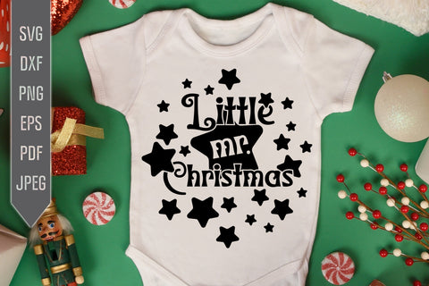 Baby Boy Christmas Ornament Svg Bundle. Round Christmas Ornaments Svg. Merry Christmas Svg. Funny Baby Christmas Quotes Dxf Eps Png Pdf SVG Mint And Beer Creations 