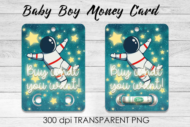 Baby Boy Money Card PNG Design | Boy Money Holder | Baby PNG Sublimation Fly Design 